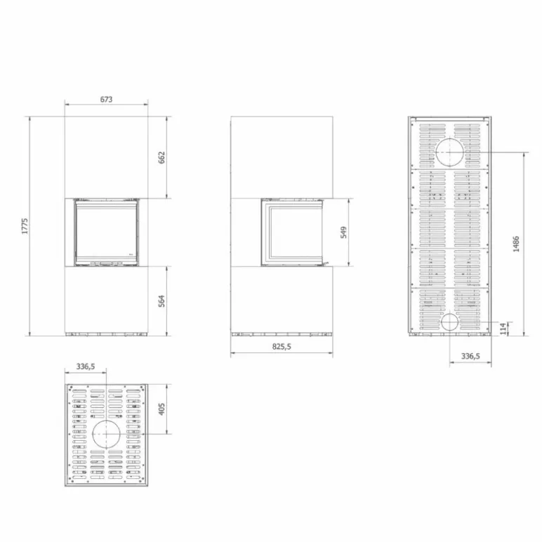 Focar modular NBC 8kW S Fokos Grafite - samota neagra (4).jpg
